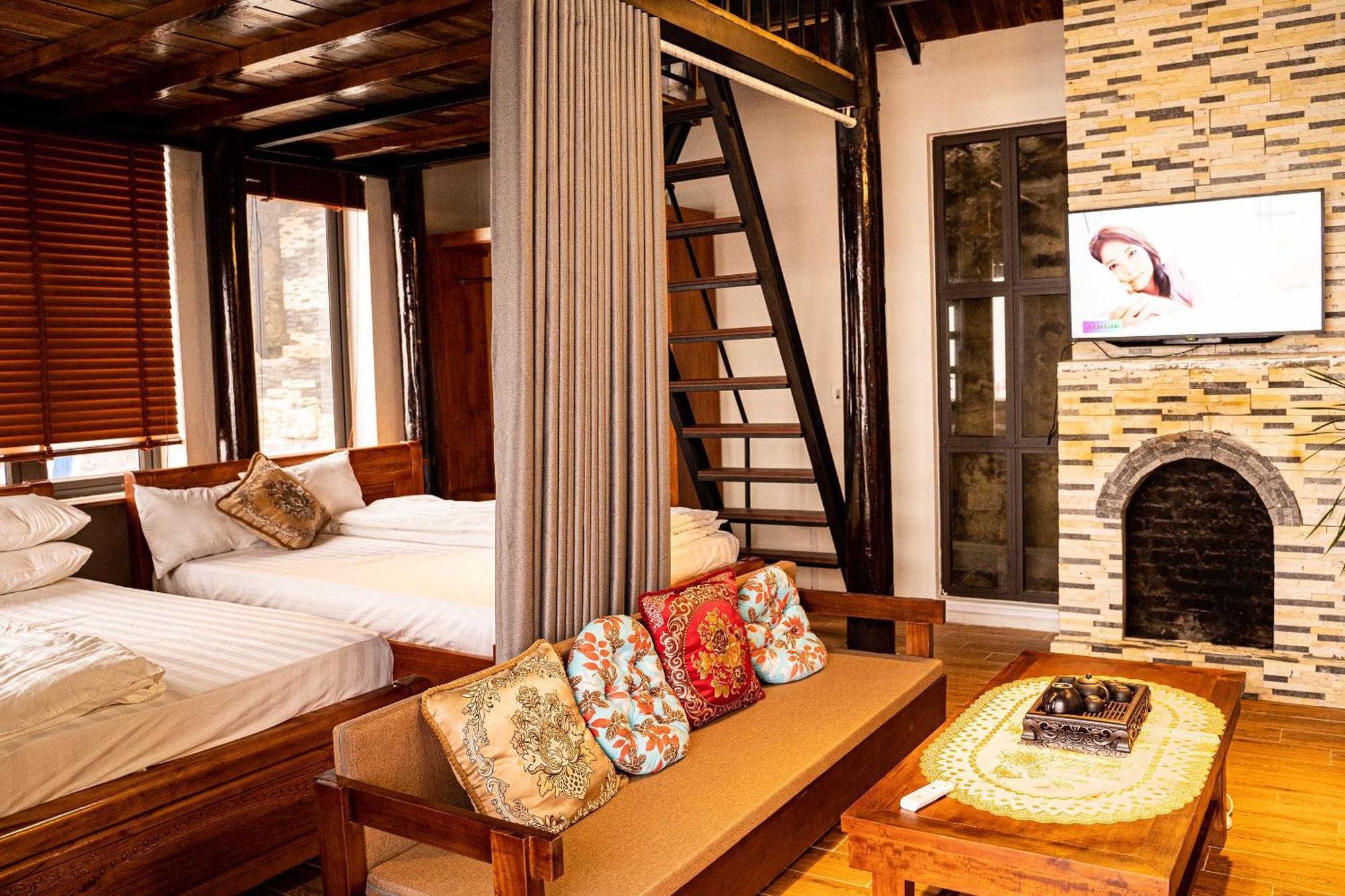 Chuon Chuon Villa Homestay Tam Ðảo Dış mekan fotoğraf